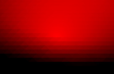 Red orange purple rows of triangles background