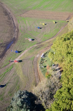 paisajes y vistas en helicoptero