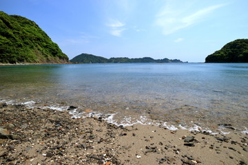 Obraz premium きれいな海 日南市栄松ビーチ