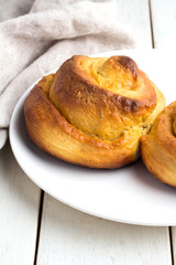 Buns close-up.