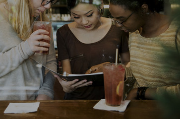 Friends People Group Teamwork Diversity