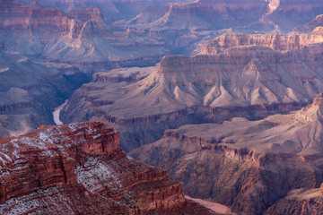 The Grand Canyon at Sunset