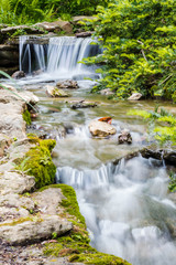 Fototapeta premium Beautiful waterfall in Nashville, Tn