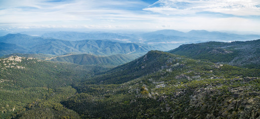 Mount Buffalo National Park - beautiful panoramic landscape. Victoria, Australia