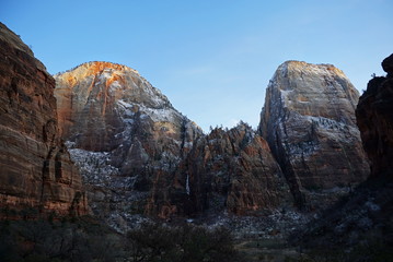 Fototapeta na wymiar Zion National Park