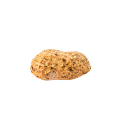 Peanut isolate on white background