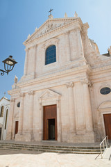 Mother church of Locorotondo. Puglia. Italy. 