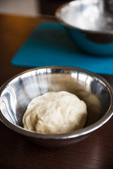 bowl full of dough