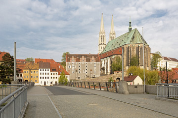 Die Peterskirche in Görlitz, Ostdeutschland