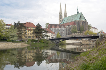 Fototapeta na wymiar Die Peterskirche in Görlitz, Ostdeutschland