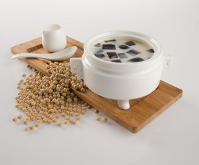 Douhua or Taiwanese Tofu Dessert and tofu pudding.