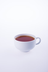 tea or hot tea cup on a background.