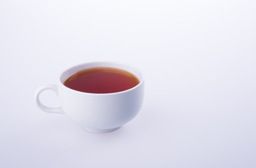 tea or hot tea cup on a background.