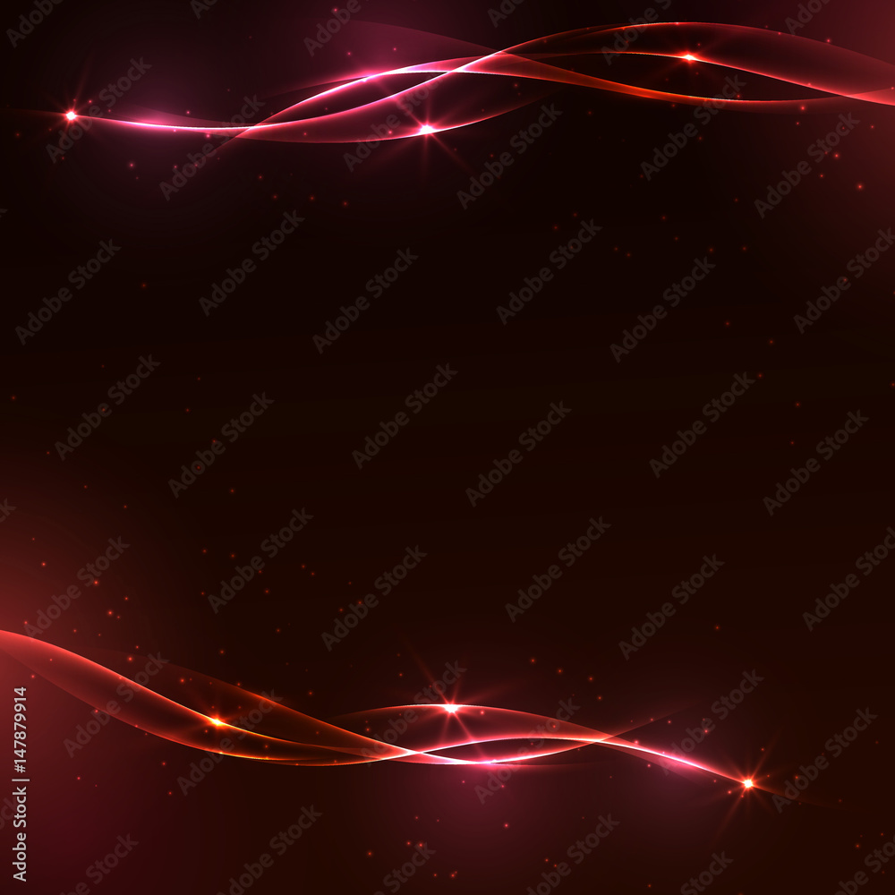 Canvas Prints dark abstract swoosh wave pattern background