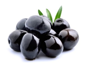 Olive fruits close up.