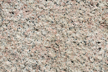 Pink granite rock