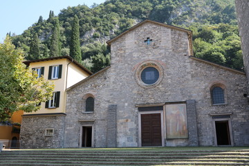 Parish Church of San Giorgio in Varenna on Lake Como, Lombardy Italy