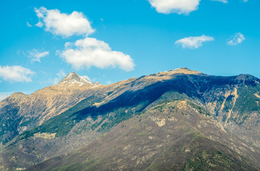 Alps mountain view in Switzerland