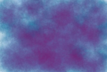soft-color vintage pastel abstract watercolor grunge background with colored (shades of blue and dark purple color), illustration