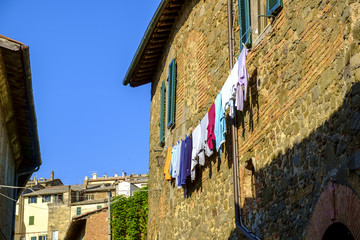 View of Montalcino Tuscany