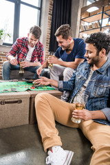 men playing roulette game
