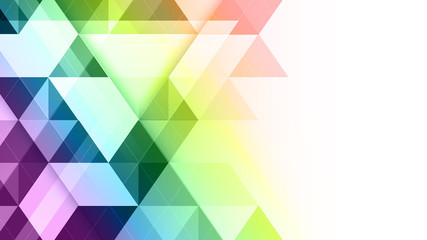Abstract geometric colorful vector background.