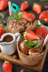 Chocolate ice cream