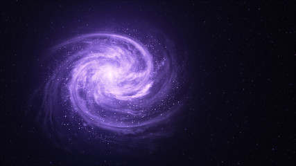 Spiral Galaxy - Elements of This Image Furnished by NASA