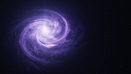 Spiral Galaxy - Elements of This Image Furnished by NASA
