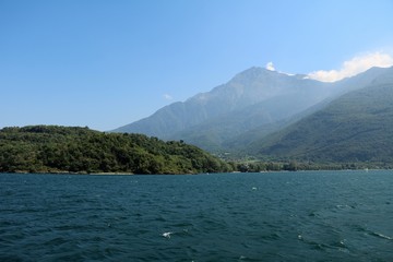 Lake Como landscape, Lombardy Italy