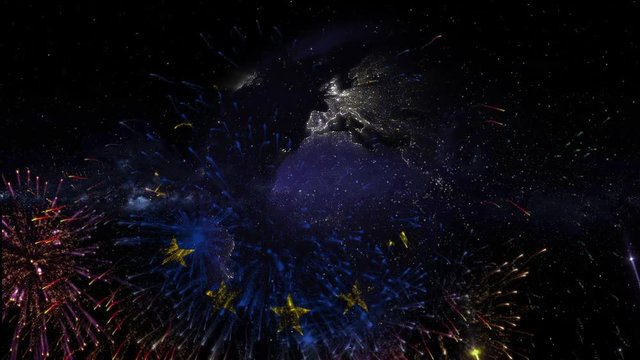 europe celebration fireworks in the world