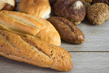 variety of breads,mixes breads