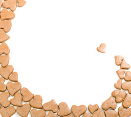 Heart shaped cookies