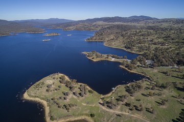 Fototapeta premium Googong dam forshores, NSW Australia