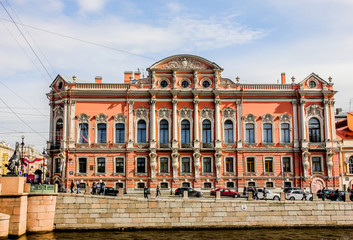 Naklejka na ściany i meble Beloselsky-Belozersky Palace. Saint-Petersburg , Russia