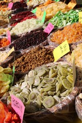Delicious dry fruits