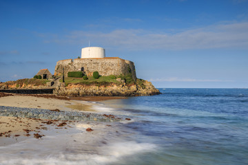 Fototapeta na wymiar Fort Grey Guernsey