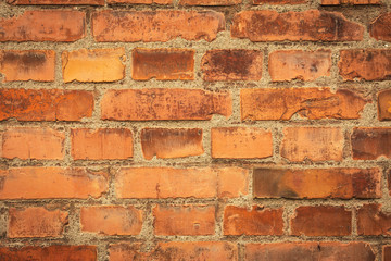 Fototapeta premium old red brick wall texture