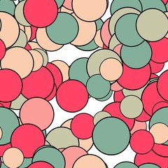 Abstract pattern art background in illustration space geometry.