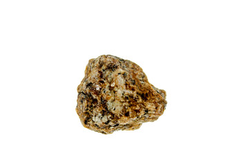 Stones on a white background