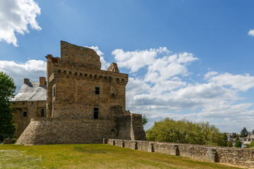 Fototapeta na wymiar Bretagne, Château de Châteaubriant