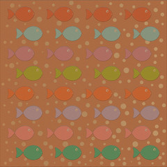 background with swimming fish	