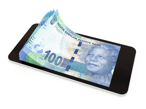 Mobile Payment With Smart Phone; South Africa Rand