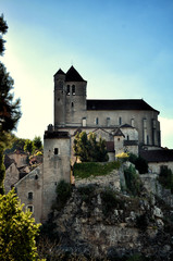 Obraz premium Saint Circ Lapopie, french destination on Lot river