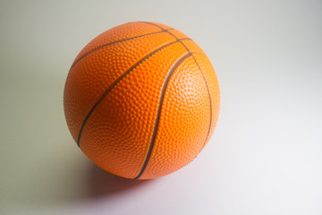 Isolated toy picture. Basketball