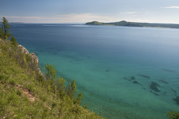 Fototapeta na wymiar View of Lake Hovsgol