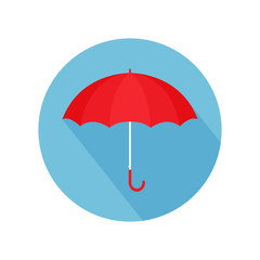 Umbrella flat icon vector