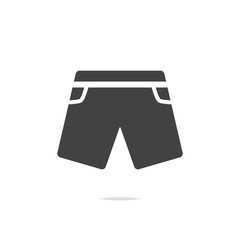 Pants icon vector