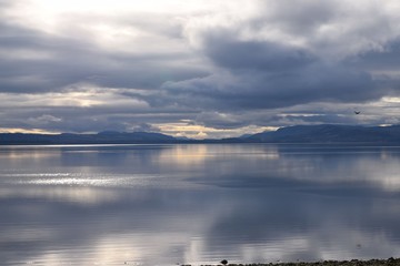 Scenic Loch in Scotland