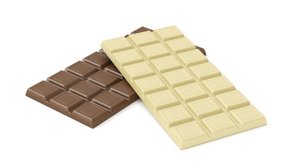 Two chocolate bars